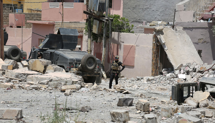 आईएस ने मोसुल की प्रसिद्ध नूरी मस्जिद को विस्फोट से उड़ाया