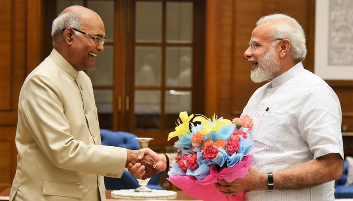 प्रधानमंत्री की मौजूदगी में 23 जून को नामांकन करेंगे रामनाथ कोविंद