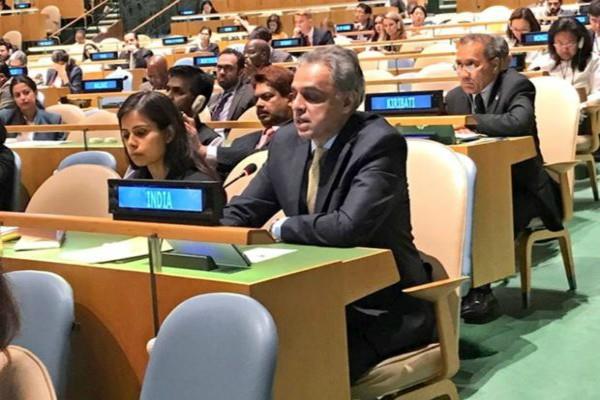 संयुक्‍त राष्‍ट्र में भारत ने PAK को सुनाई खरी-खरी