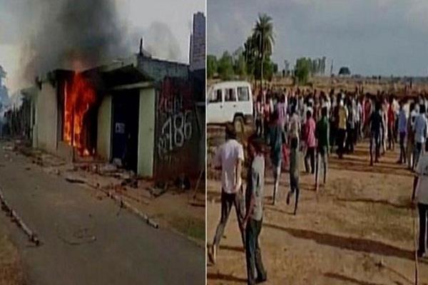 मरी गाय पर हुआ बवाल,दस लोग हिरासत में