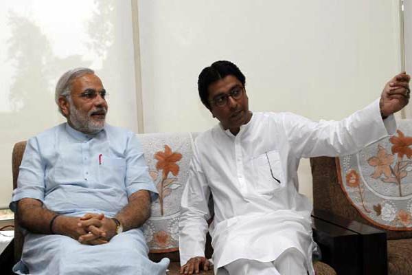 राज ठाकरे ने कार्टून के जरिए फिर कसा पीएम मोदी पर तंज