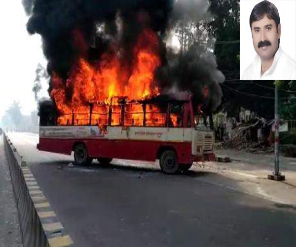 BSP नेता की हत्या के बाद बवाल