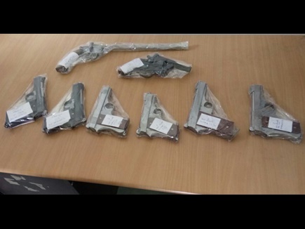 बड़ी वारदात के लिए आए थे हथियार, पहले ही पकड़ाया जखीरा