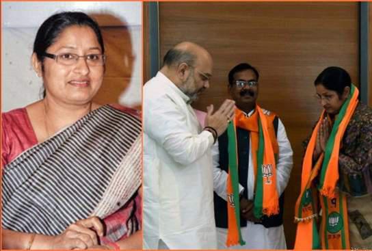 झारखंड में राजद को झटका, भाजपा में शामिल हुईं अन्नपूर्णा देवी