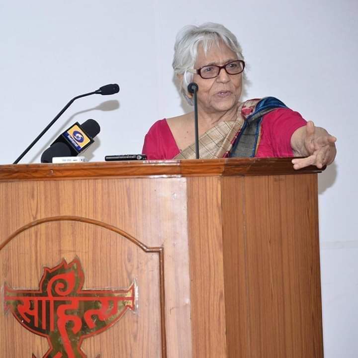 दलितों-आदिवासियों की बड़ी पक्षधर रमणिका जी का अवसान, हिन्दीग्राम ने दी अश्रुपूरित श्रद्धांजलि