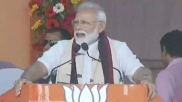 कांग्रेस पर मोदी का हमला बोले, अंतरिक्ष में भारत की कामयाबी से कांग्रेस की आंखों में आंसू